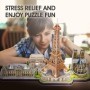Cubic Fun - Puzzle 3D Led Paris 115 Piese Cubic Fun - 6